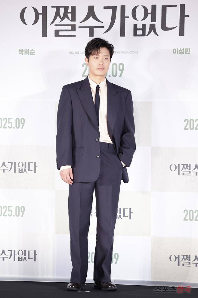 영화 '어쩔수가 없다' 제작보고회에 참석한 배우 박희순. 25.8.19 ⓒ이혜영 기자 lhy@hankooki.com