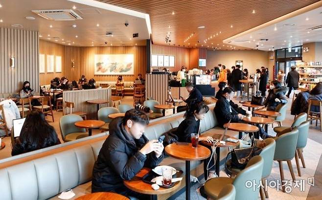 국내 한 스타벅스 매장 사진으로 기사 내용과 무관. 아시아경제DB