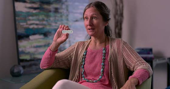 2022년 방영된 중독과 관련한 다큐멘터리에 출연한 애나 램키 스탠포드대 교수. 넷플릭스