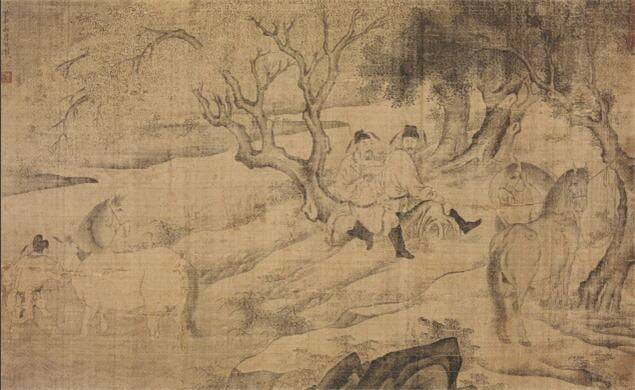 윤두서의 '세마도'.