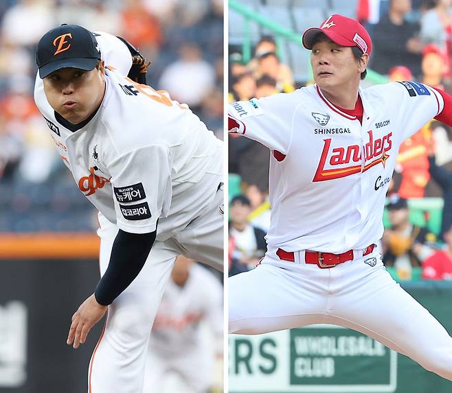 한화 류현진 | SSG 김광현