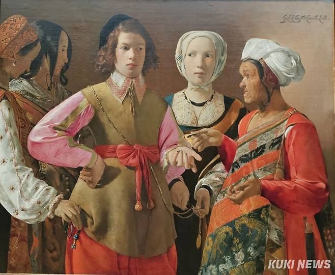 조르주 드 라 투르, <점쟁이>, 1630, 캔버스에 유채, 101.9x123.5cm, 메트로폴리탄 박물관, 뉴욕&nbsp;