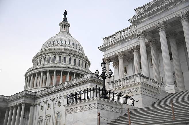 미국 워싱턴DC에 위치한 의회 모습. [로이터]