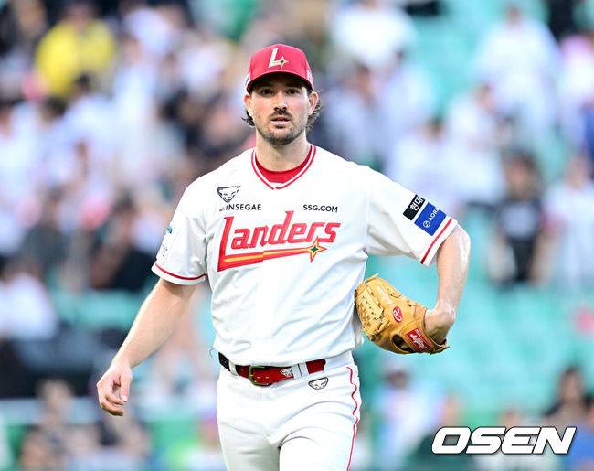 SSG 투수 앤더슨 / OSEN DB