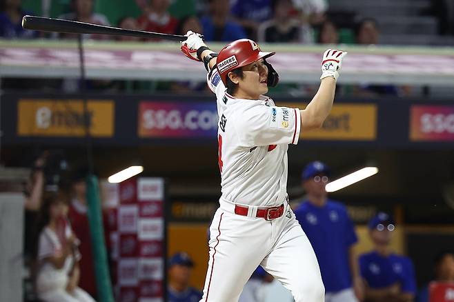 SSG 최정. 연합뉴스