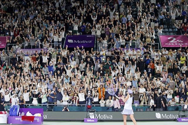 코리아오픈 결승. /사진=코리아오픈 조직위원회 제공