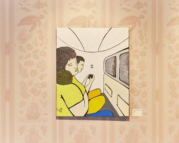 '이코노미 복도 좌석, 심리적 거리.. 밖이 보고 싶다'(2025). 사진=프린트베이커리.