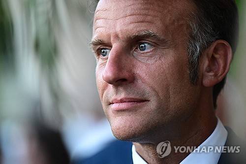 마크롱 대통령 [AFP 연합뉴스 자료사진. 재판매 및 DB 금지]