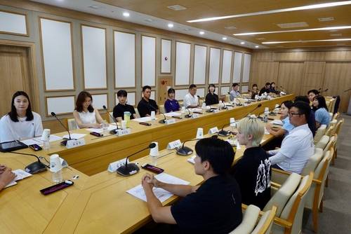 대한체육회 선수위원회 첫 회의 장면  [촬영 이동칠]