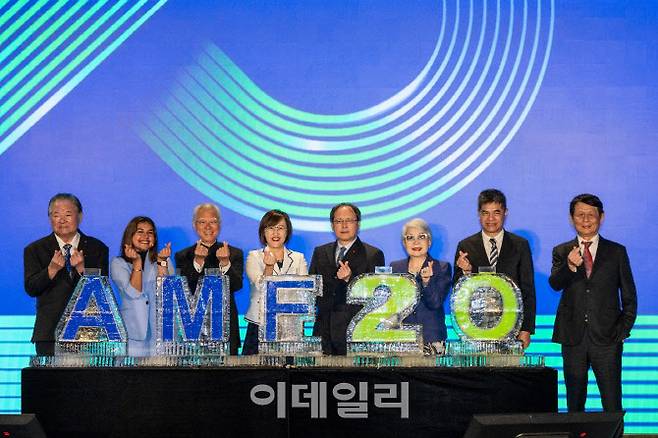 ‘2025 아시안 마이스 포럼’에서 열린 20주년 축하 행사 (사진=미트 타이완 제공)