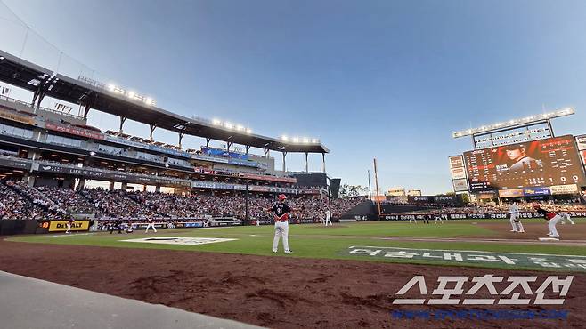 9일 대전 한화생명 볼파크에서 열린 한화와 KIA의 경기. 만원 관중 찾은 대전 볼파크. 대전=송정헌 기자songs@sportschosun.com/2025.07.09/