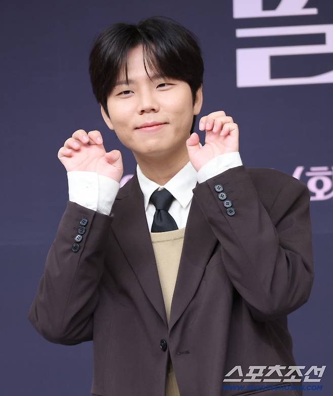 SBS 예능 '우리들의 발라드' 제작발표회가 23일 오전 서울 목동 SBS 사옥에서 열렸다. 정승환 포즈 취하고 있다. 정재근 기자 cjg@sportschosun.com/2025.9.23/