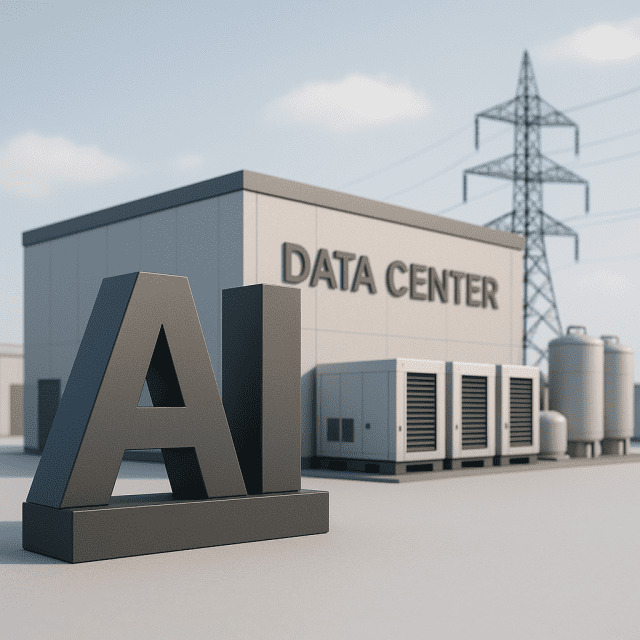 정부가 AI 데이터센터를 국가전략기술 사업화 시설로 지정했다. (사진=챗GPT 생성)