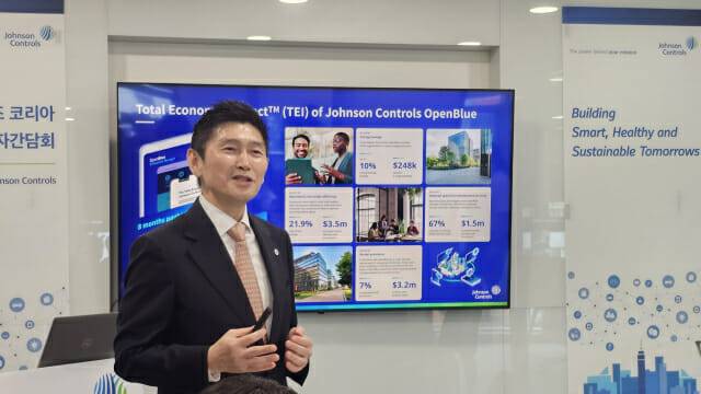 김한준 존슨콘트롤즈 인터내셔널 코리아 대표(사진=남혁우 기자)