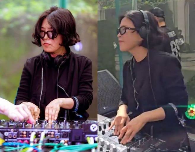 가수 이선희가 배임 혐의 벌금형 이후 DJ ‘DJ HEE’로 변신해 울트라 코리아 2025 무대에 깜짝 등장했다. 울트라코리아, dj__s2 SNS캡처