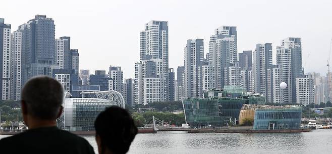 서울 아파트 전경. 뉴시스