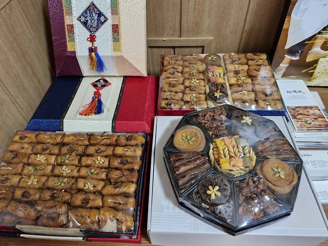 ▲ '김복녀 약과' 상품 세트