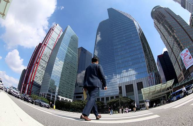 여의도 증권가./사진=한경 문경덕 기자