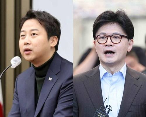 장예찬 전 국민의힘 청년 최고위원(왼쪽), 한동훈 전 대표. / 사진=연합뉴스