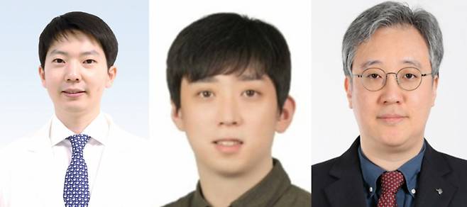 (왼쪽부터) 분당서울대병원 내분비대사내과 문준호 교수, 고려대 의과대학 정석송 교수, 서울특별시보라매병원 김원 교수.