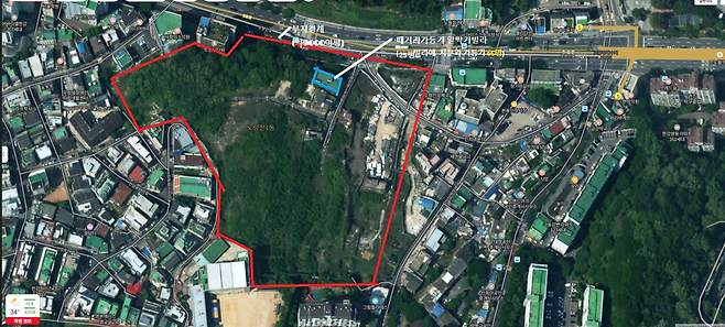 동작구 본동 441번지 일대