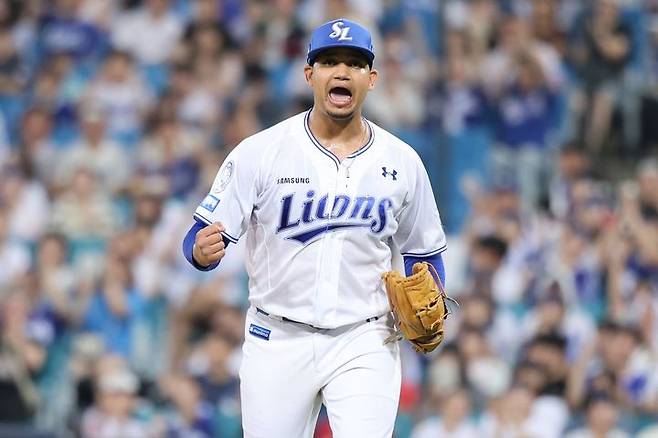 프로야구 삼성 라이온즈 외국인 투수 헤르손 가라비토. 2025.07.23. (사진=삼성 제공) *재판매 및 DB 금지