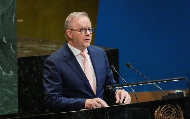 앤서니 앨버니지 호주 총리. 연합뉴스