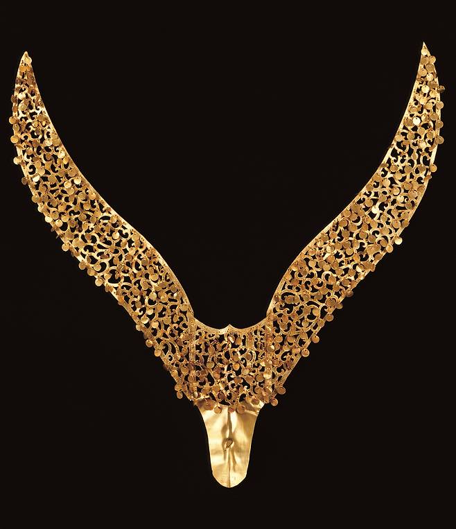 천마총 관꾸미개. 삼척시 제공