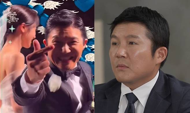 조세호 결혼식 모습(왼쪽), 조세호. 지드래곤 인스타그램, 넷플릭스 ‘도라이버: 잃어버린 핸들을 찾아서’ 캡처