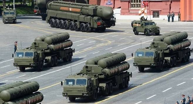 러시아가 운용 중인 S-400 지대공 미사일 체계. 튀르키예의 F-35 복귀를 가로막는 핵심 걸림돌로 지목된다. 전략문제국제연구센터(CSIS) 제공