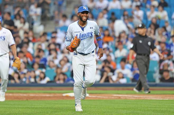 삼성 르윈 디아즈. 사진제공｜삼성 라이온즈