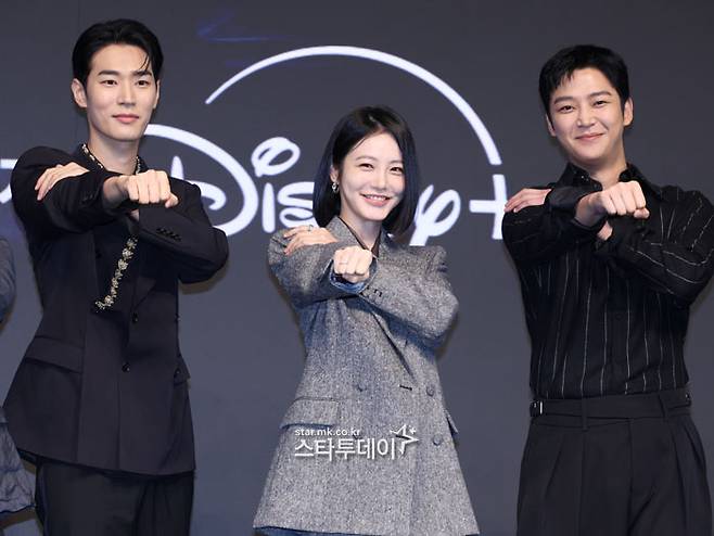 ‘탁류’ 박서함, 신예은, 로운. 사진ㅣ유용석 기자