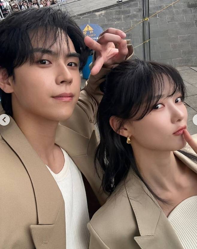 김유정, 김도훈. 사진|김유정 인스타그램