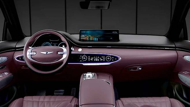 제네시스 GV70 실내