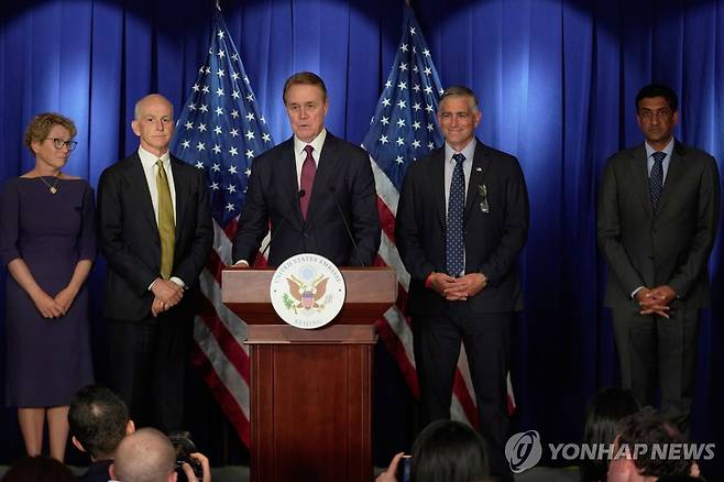 데이비드 퍼듀 주중 미국 대사 [AP 연합뉴스. 재판매 및 DB 금지]