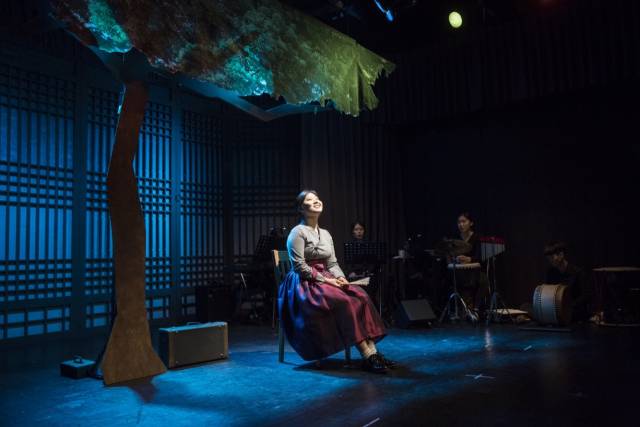 이지윤 소리꾼. 부산문화재단 제공