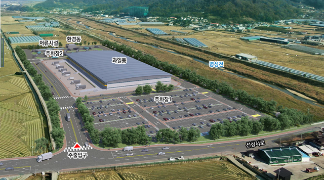 상주종합물류시설 건립 조감도. 상주시 제공