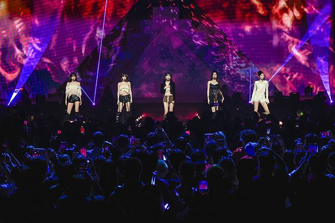 르세라핌의 북미 투어 현장 ㅣ 쏘스뮤직