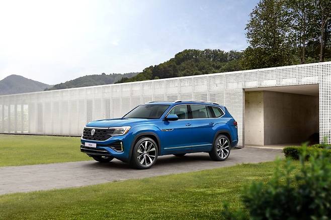폭스바겐이 새롭게 선보인 대형 스포츠유틸리티차(SUV) '아틀라스'. 사진=폭스바겐 제공