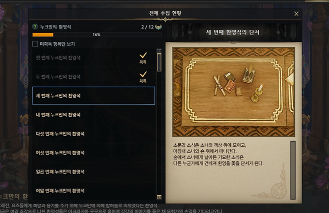 ▲ 힌트는 책상 사진과 소녀, 소식이라는 키워드