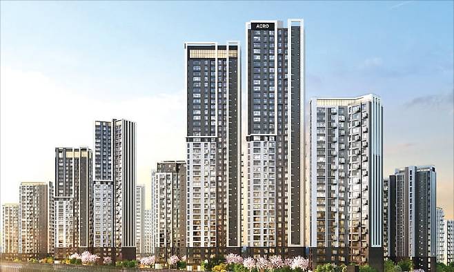 서울 서초구 ‘아크로 드 서초’ 투시도.