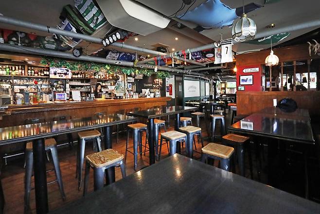 The Craic House, an Irish pub in Itaewon in central Seoul [PARK SANG-MOON]