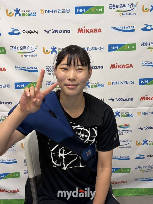 흥국생명 정윤주./여수 = 이정원 기자