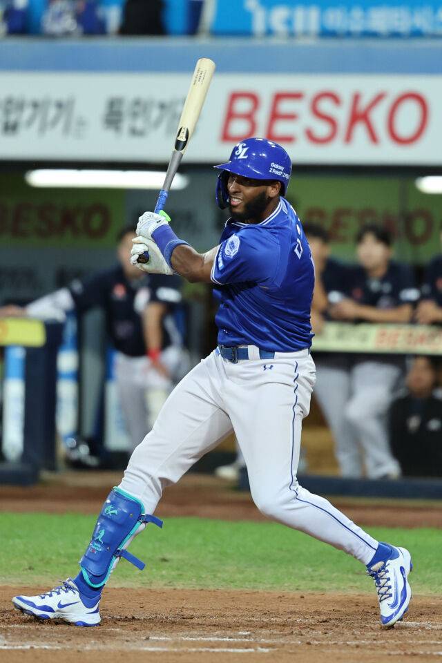 삼성 라이온즈 르윈 디아즈./삼성 라이온즈