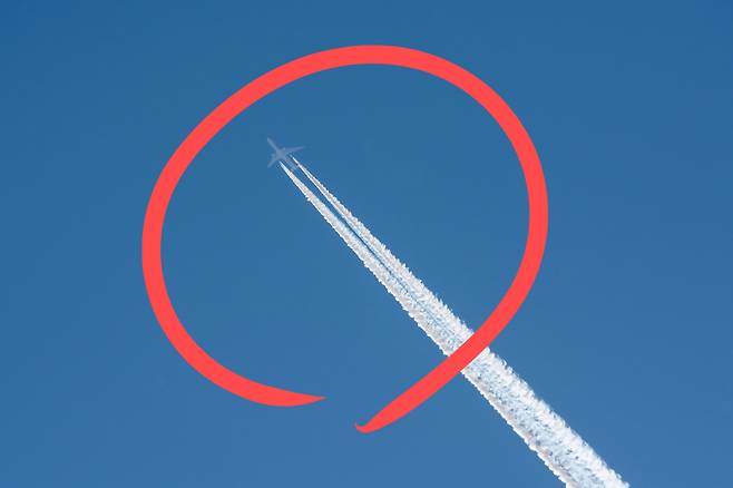 비행운.[게티이미지뱅크]