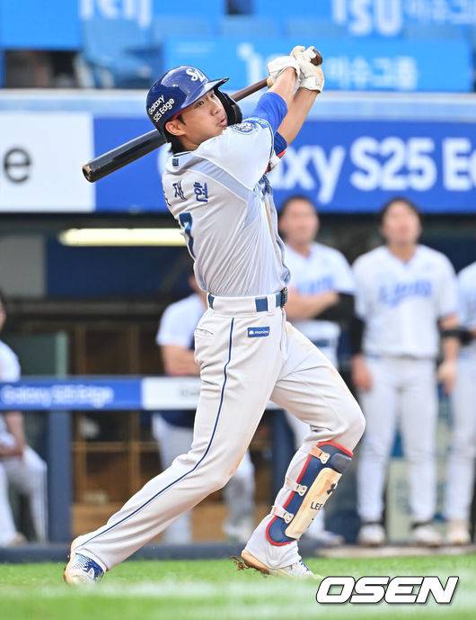 [OSEN=대구, 이석우 기자]  삼성 라이온즈 이재현 097 2025.06.25 / foto0307@osen.co.kr