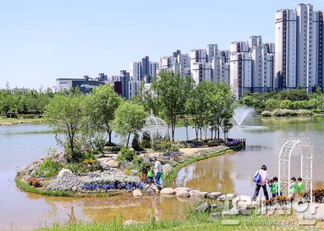 ▲혁신도시 빛가람 호수공원ⓒ나주시