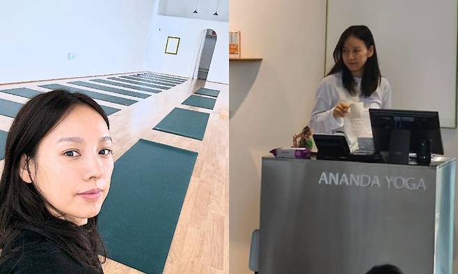 요가원 원장으로 변신한 이효리가 회원들의 질문에 하나하나 답변을 해줬다. ‘아난다’ SNS 캡처