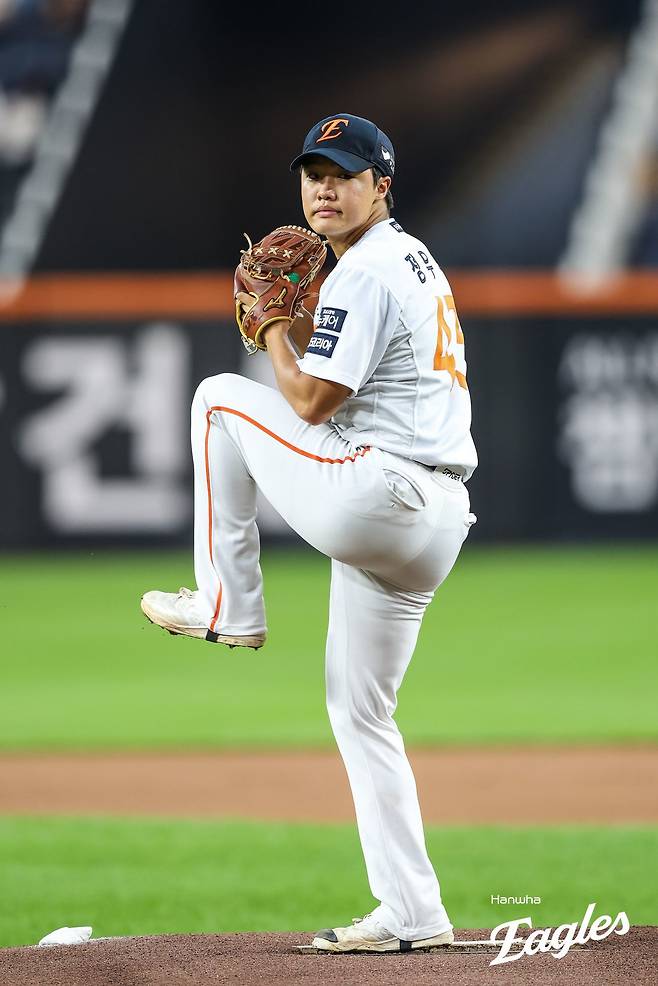 한화 정우주. 사진제공｜한화 이글스