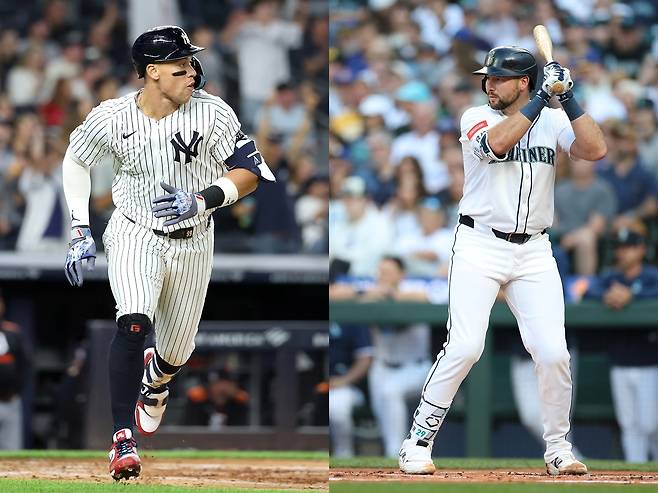 애런 저지와 칼 롤리.     게티이미지코리아